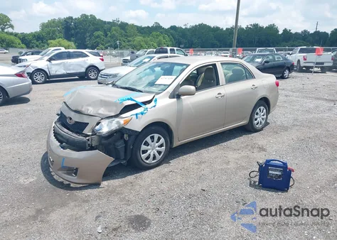 2010 Toyota Corolla Le из США, поврежденный, VIN 2T1BU4EE5AC289683